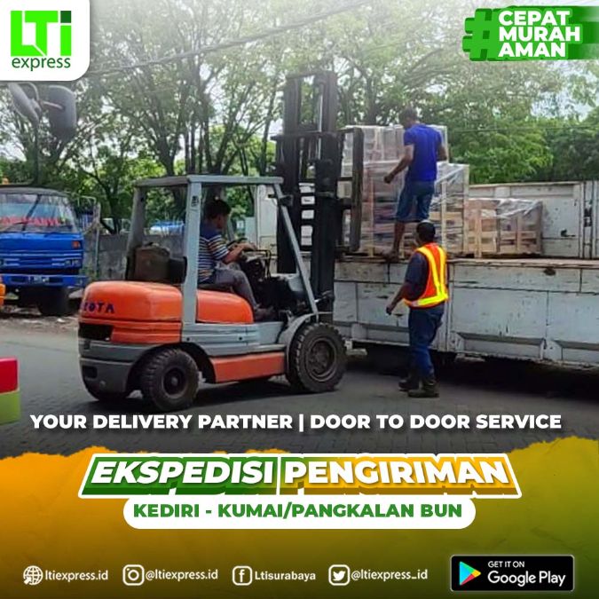 ekspedisi kediri ke kumai