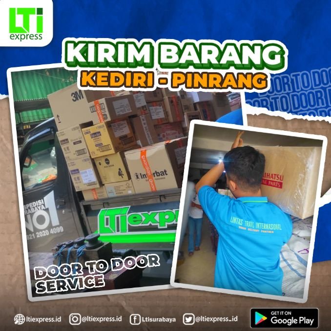 ekspedisi murah kediri pinrang