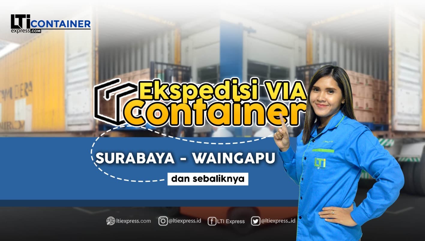 ekspedisi container surabaya waingapu