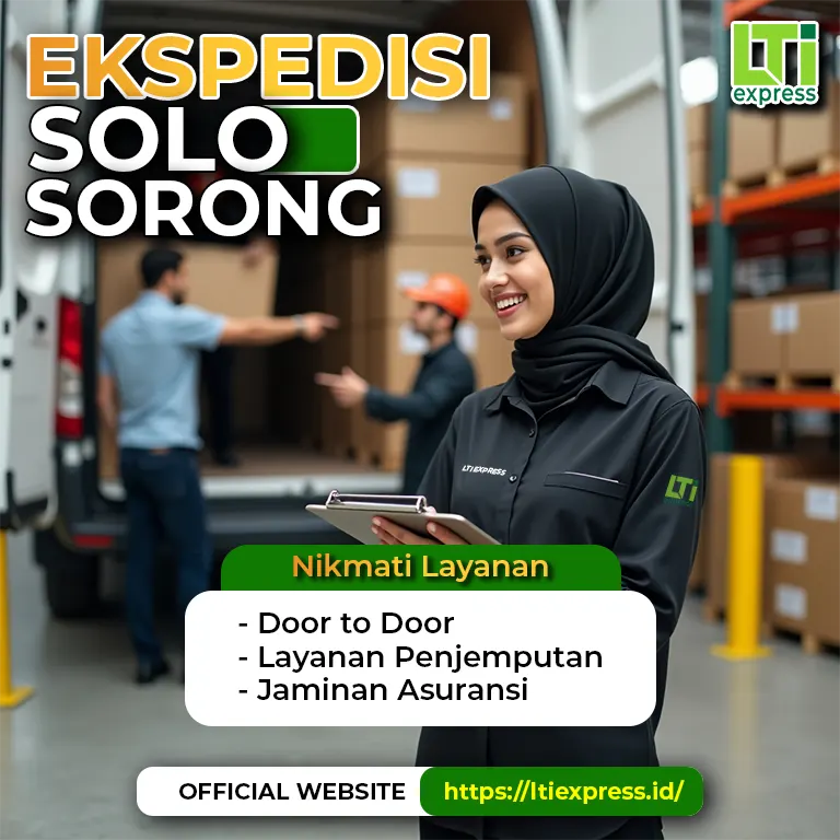 ekspedisi solo ke sorong murah
