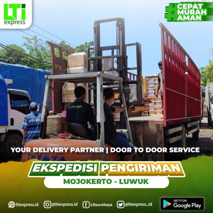 ekspedisi mojokerto ke luwuk