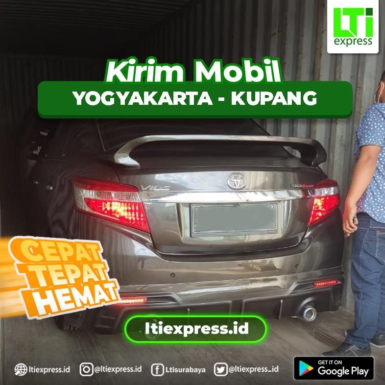 kirim mobil yogyakarta kupang