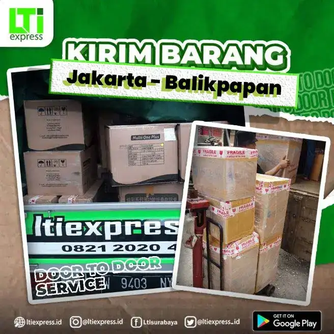 cargo murah jakarta balikpapan