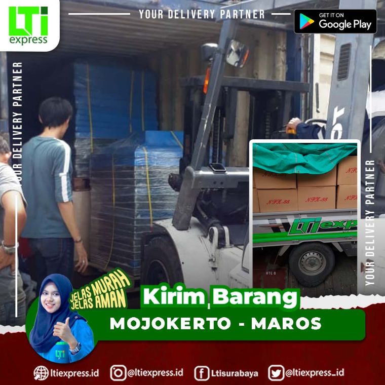 ekspedisi mojokerto maros