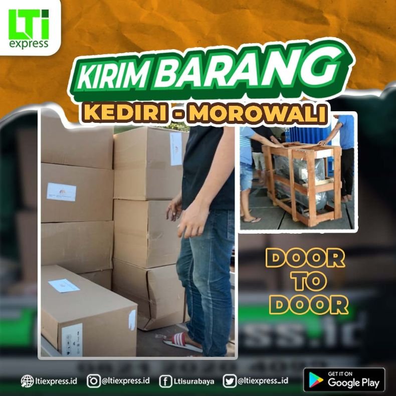 ekspedisi murah kediri morowali