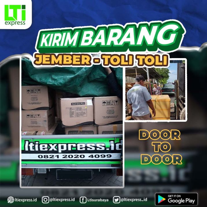 ekspedisi murah jember toli toli