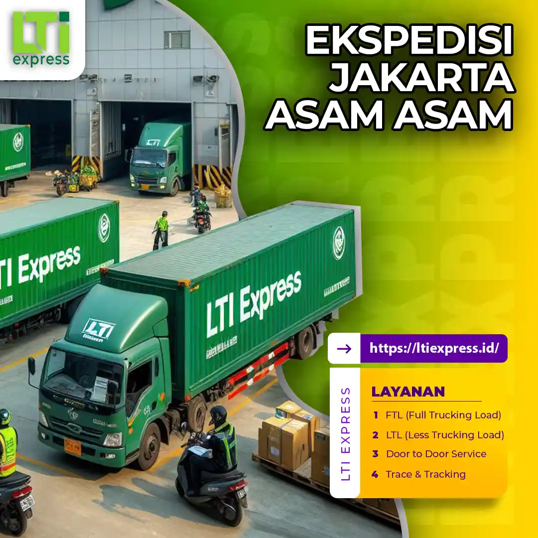 Ekspedisi Jakarta ke Asam-Asam Murah