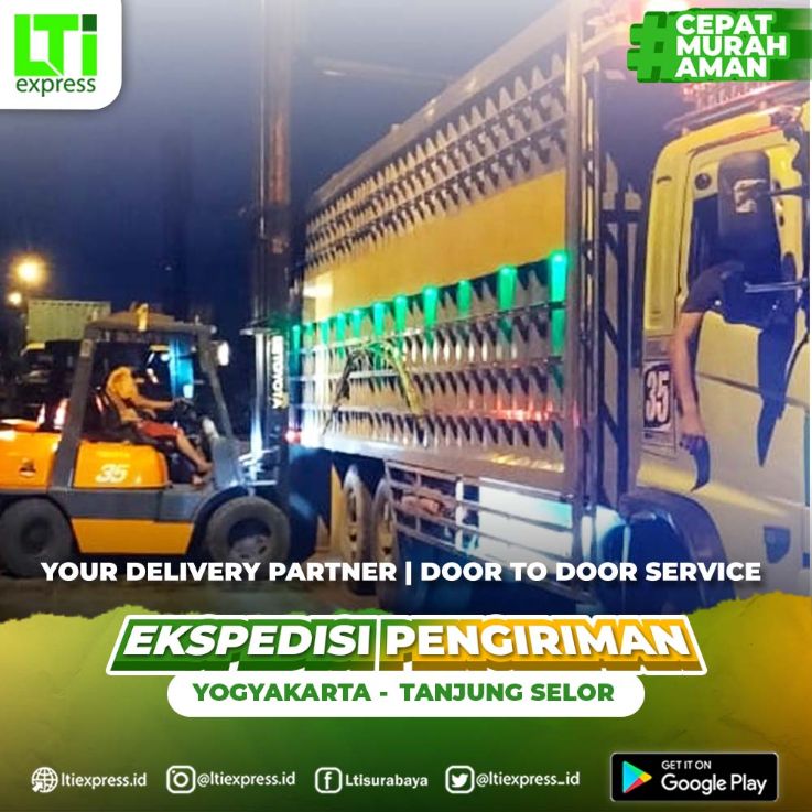 ekspedisi yogyakarta ke tanjung selor