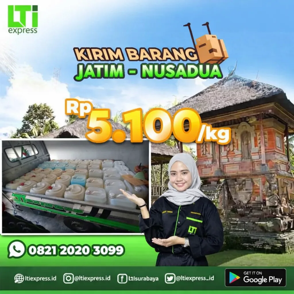 Ekspedisi Pasuruan ke Nusa Dua Murah