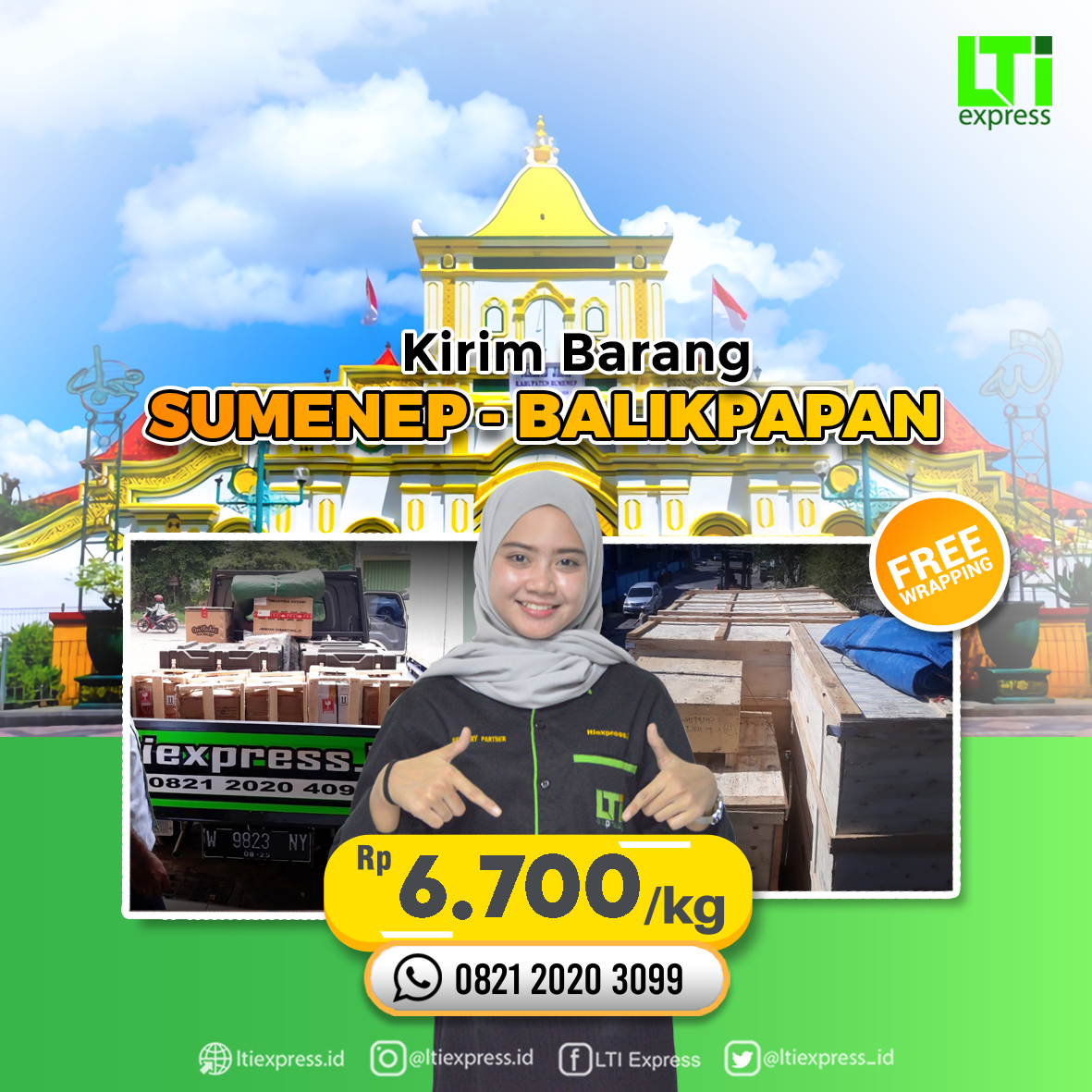 ekspedisi sumenep balikpapan