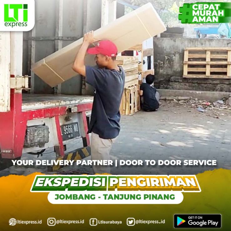 ekspedisi jombang ke tanjung pinang