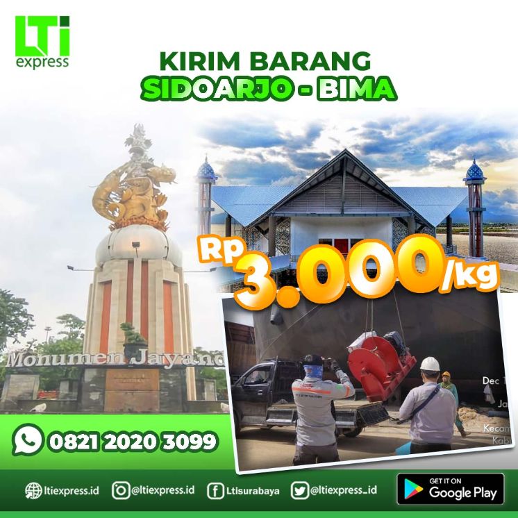 ekspedisi murah sidoarjo bima