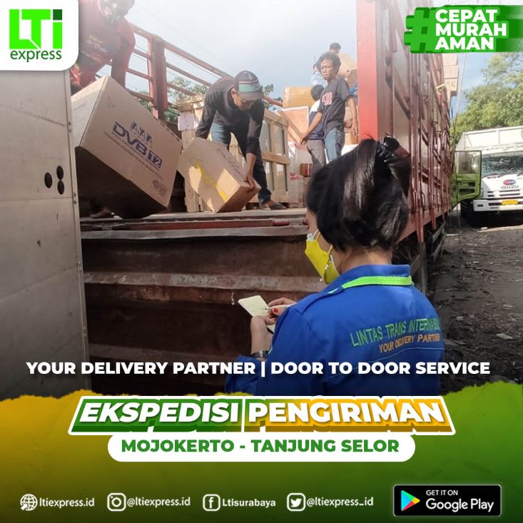 ekspedisi mojokerto ke tanjung selor