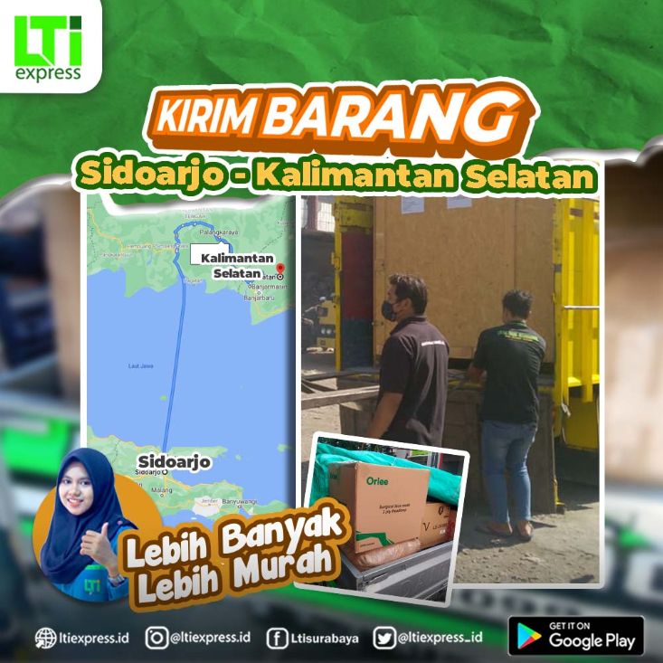 ekspedisi sidoarjo kandangan