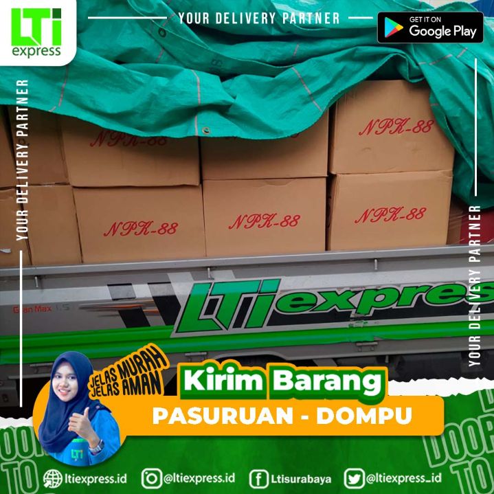 ekspedisi pasuruan dompu