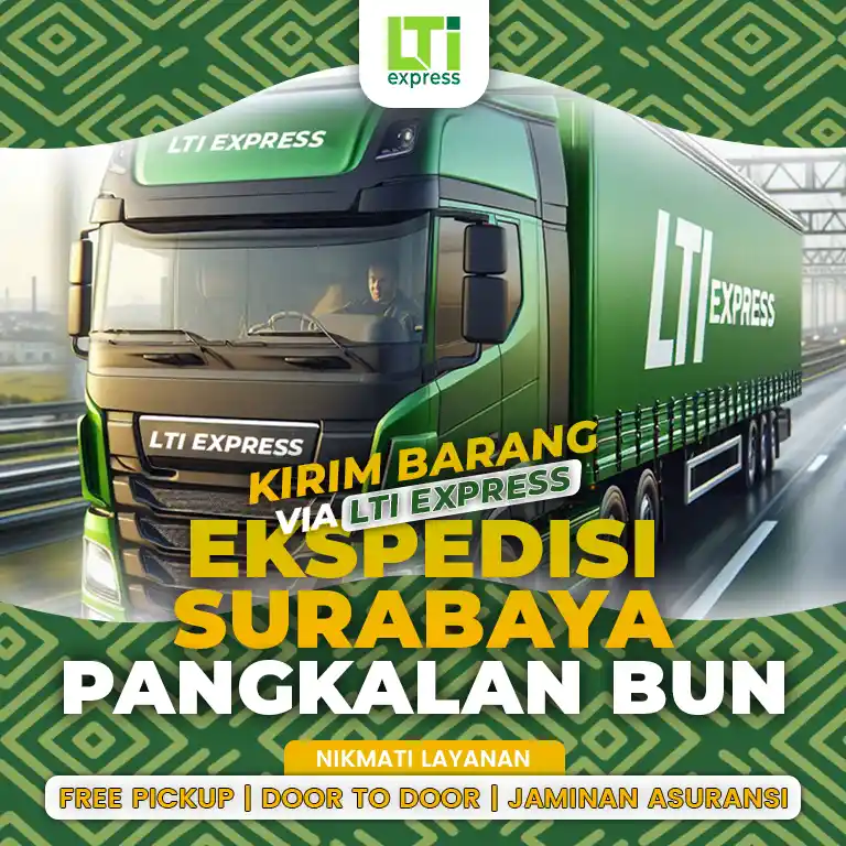 ekspedisi surabaya pangkalan bun murah