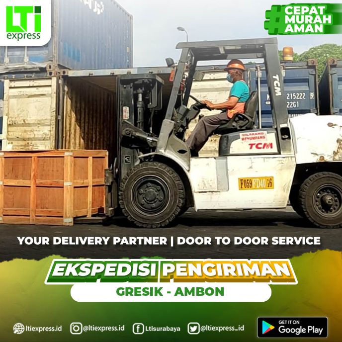 ekspedisi gresik ke ambon
