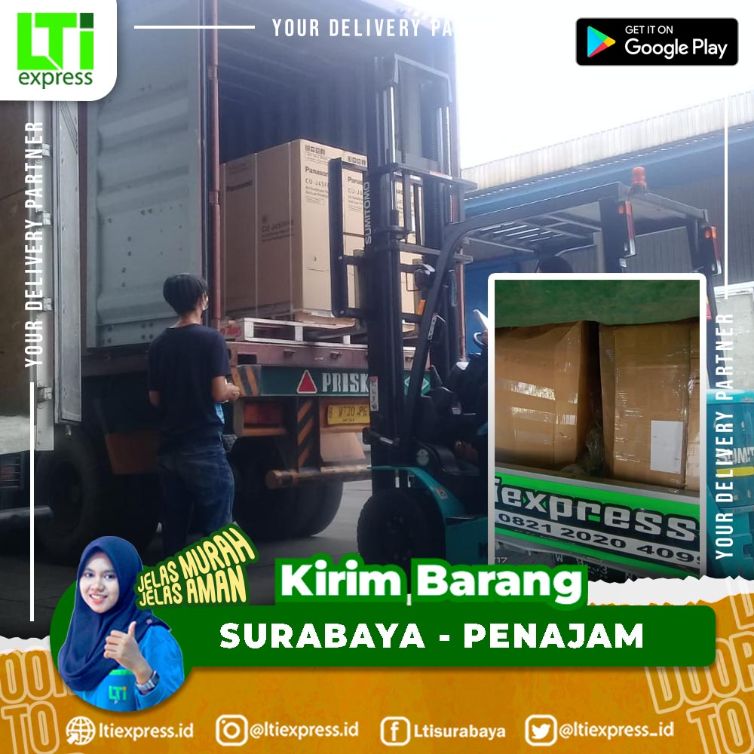 cargo murah surabaya penajam