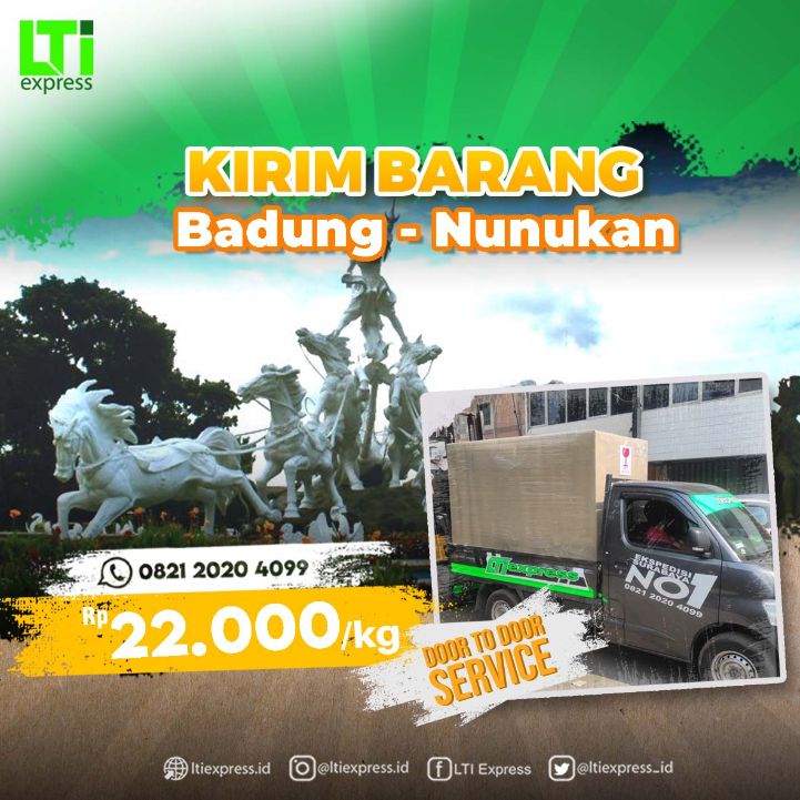 ekspedisi badung nunukan