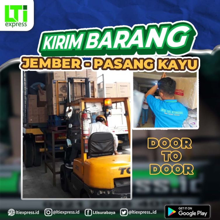 ekspedisi jember pasang kayu