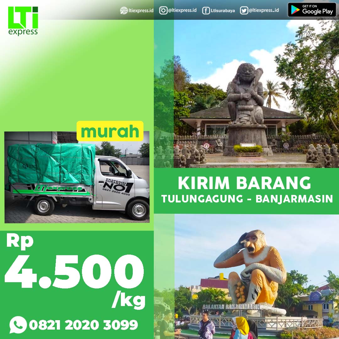 Cargo Murah Tulungagung Banjarmasin