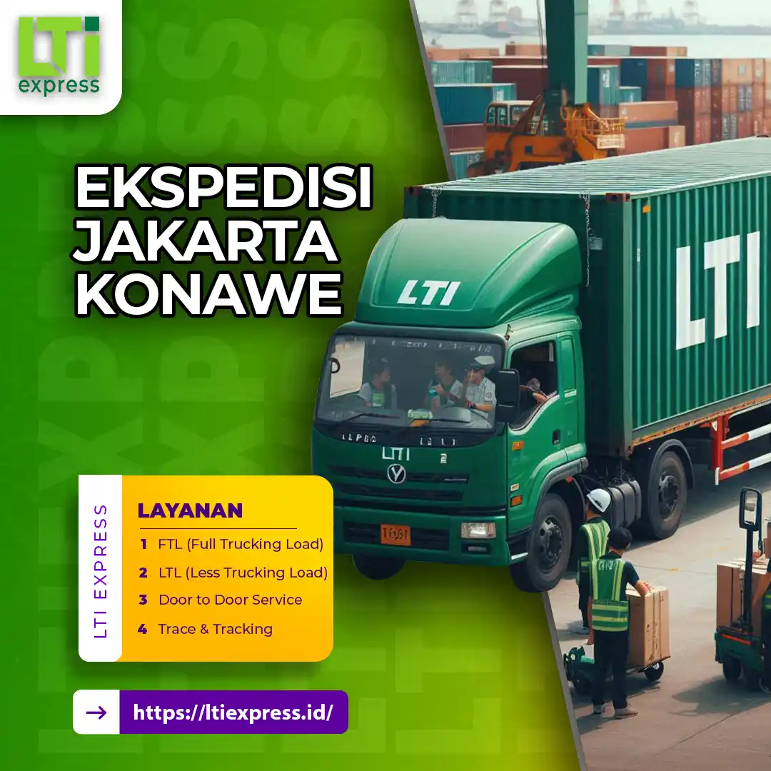 Ekspedisi Jakarta ke Konawe Murah