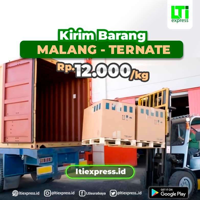 ekspedisi malang ternate