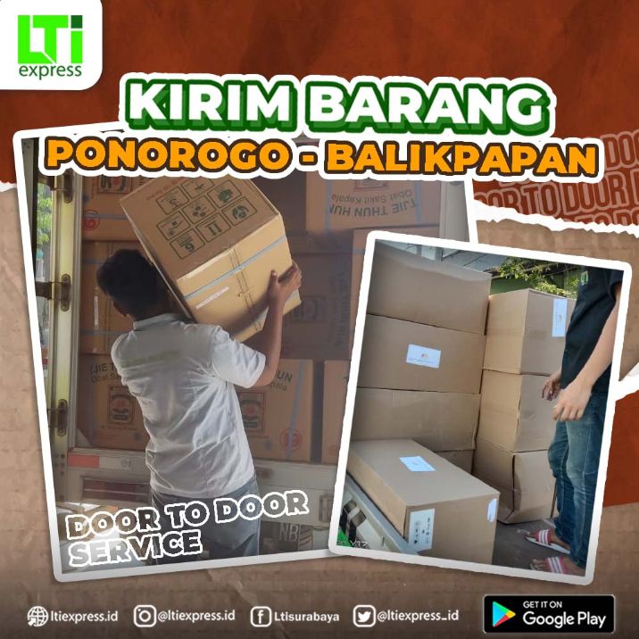 ekspedisi murah ponorogo balikpapan