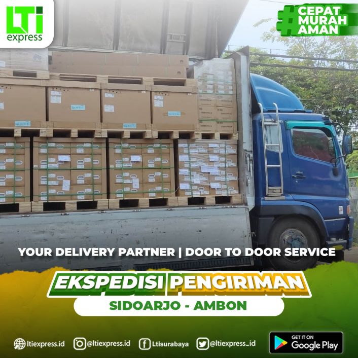 ekspedisi sidoarjo ke ambon