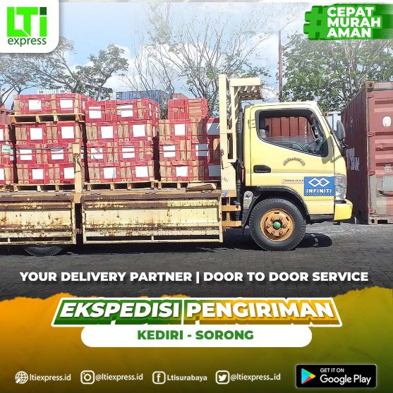 ekspedisi kediri ke sorong