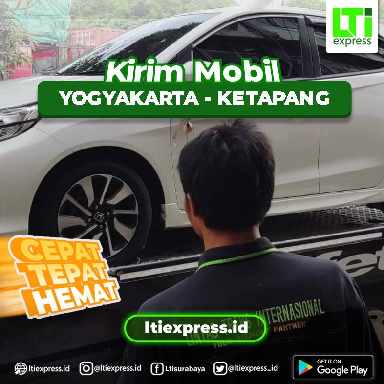 jasa kirim mobil murah yogyakarta ketapang