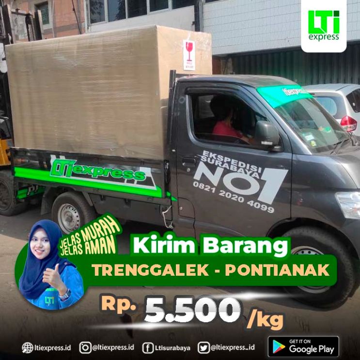 ekspedisi murah trenggalek pontianak