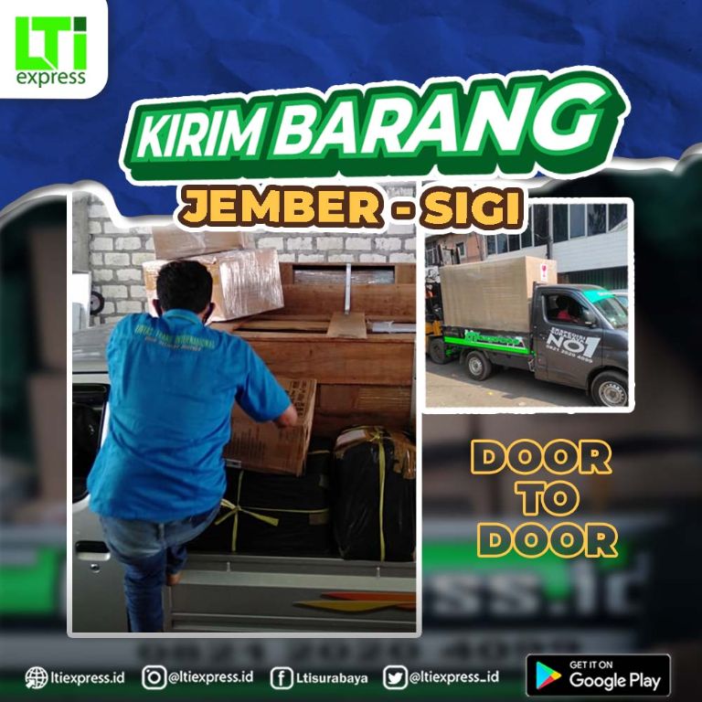 ekspedisi jember sigi