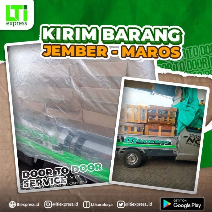 ekspedisi jember maros