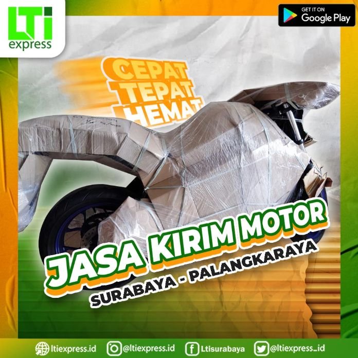 kirim motor surabaya palangkaraya