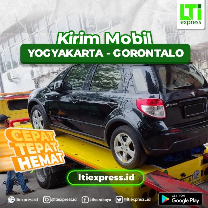 kirim mobil yogyakarta gorontalo