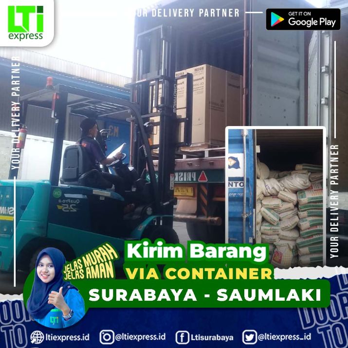 container surabaya saumlaki