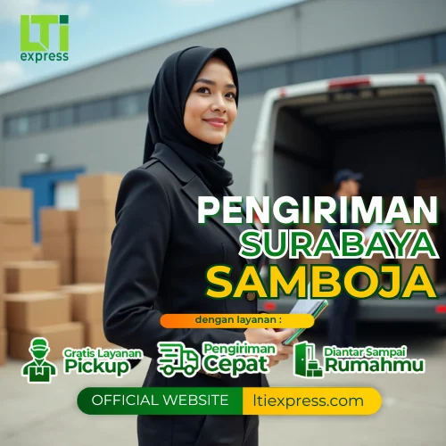 Ekspedisi Surabaya ke Samboja Murah