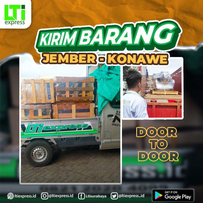 ekspedisi murah jember konawe