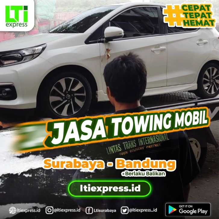 jasa towing mobil bandung surabaya