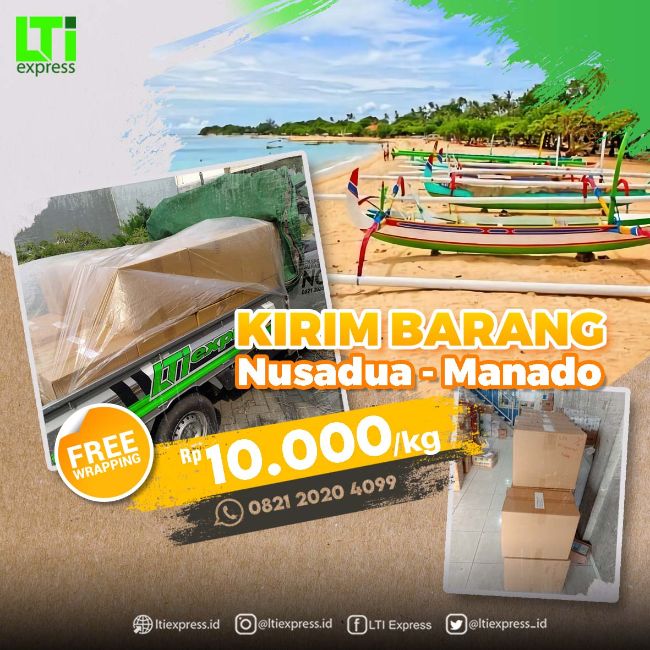 ekspedisi nusa dua manado