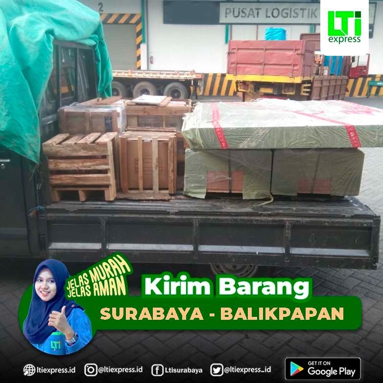 kirim barang surabaya balikpapan