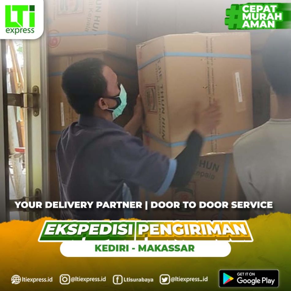 ekspedisi kediri ke makassar