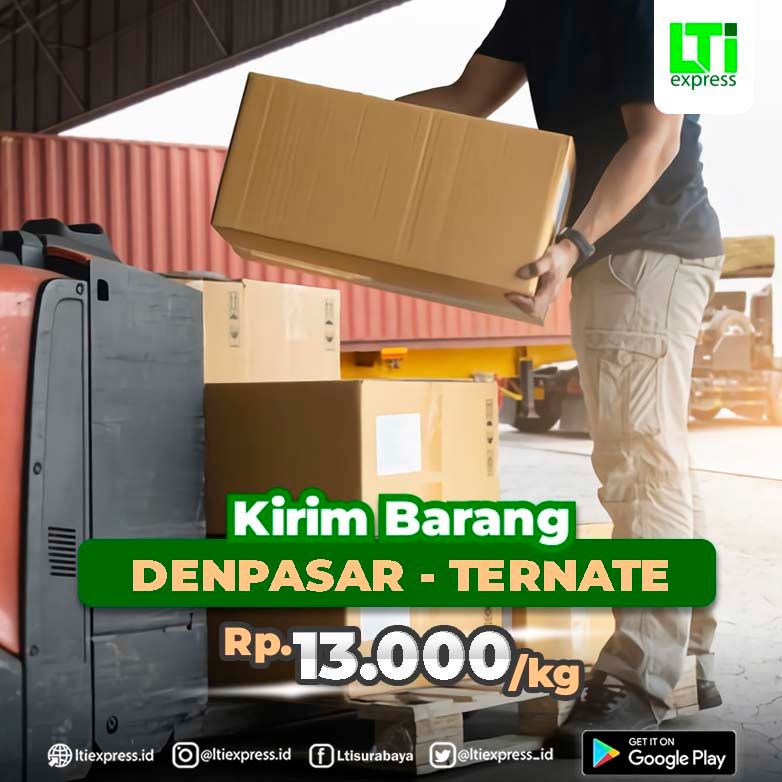 ekspedisi denpasar ternate