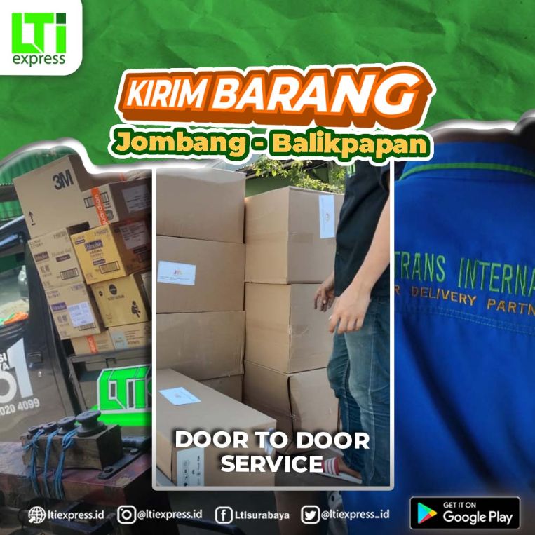 ekspedisi murah jombang ke balikpapan