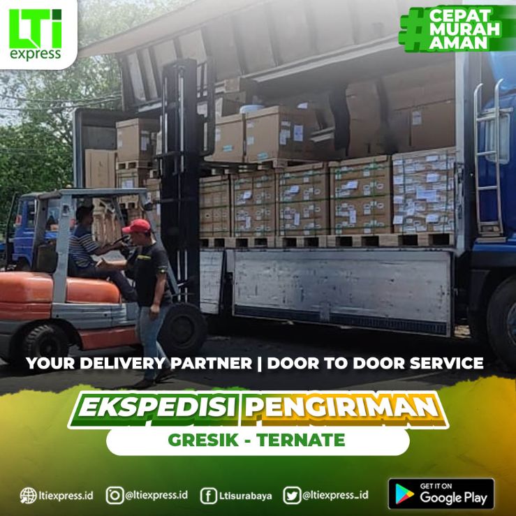 ekspedisi gresik ke ternate
