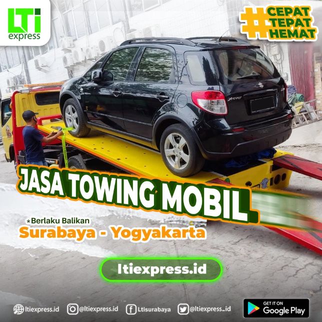 jasa towing mobil surabaya yogyakarta