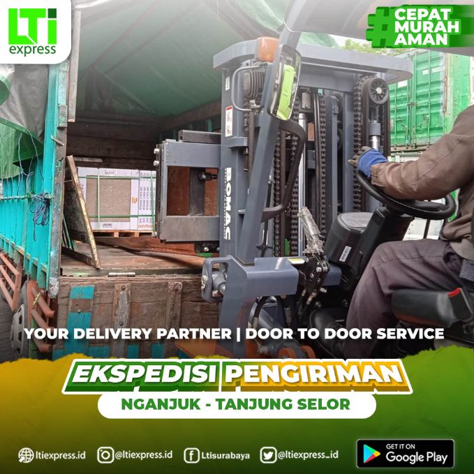 ekspedisi nganjuk ke tanjung selor