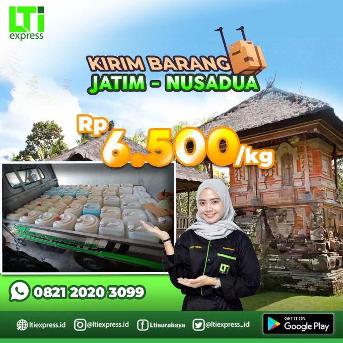 ekspedisi jember nusa dua