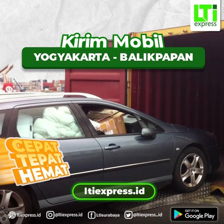 jasa kirim mobil murah yogyakarta balikpapan